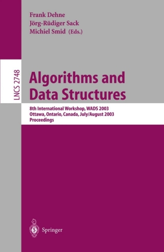 Cover image: Algorithms and Data Structures 1st edition 9783540405450
