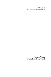 Immagine di copertina: Soft Computing in Communications 1st edition 9783540405757