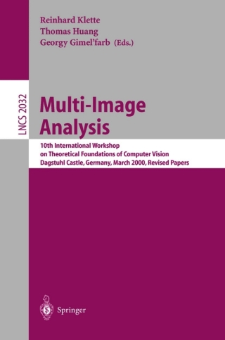 Cover image: Multi-Image Analysis 1st edition 9783540421221