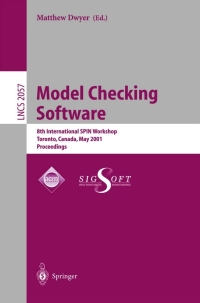 Cover image: Model Checking Software 1st edition 9783540421245