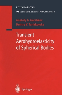 Imagen de portada: Transient Aerohydroelasticity of Spherical Bodies 9783540421511