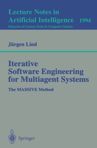 Imagen de portada: Iterative Software Engineering for Multiagent Systems 9783540421665