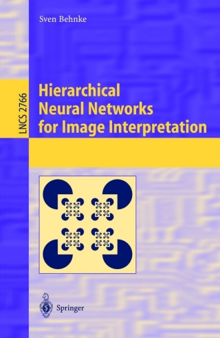 Cover image: Hierarchical Neural Networks for Image Interpretation 9783540407225