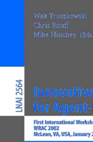 Cover image: Innovative Concepts for Agent-Based Systems 1st edition 9783540407256