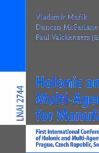 Cover image: Holonic and Multi-Agent Systems for Manufacturing 1st edition 9783540407515