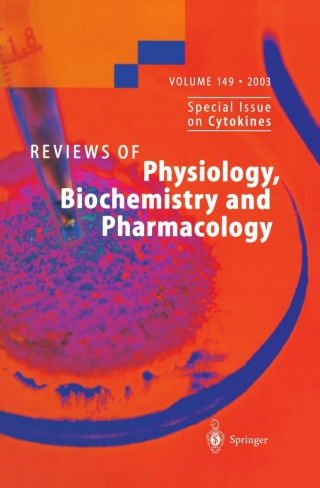 表紙画像: Reviews of Physiology, Biochemistry and Pharmacology 149 9783540202134