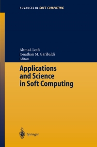 Cover image: Applications and Science in Soft Computing 1st edition 9783540408567