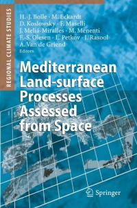 Cover image: Mediterranean Land-surface Processes Assessed from Space 1st edition 9783540401513