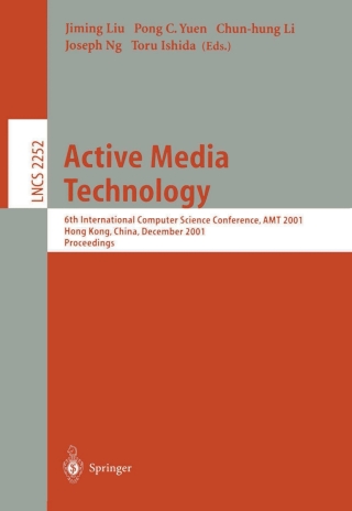 Imagen de portada: Active Media Technology 1st edition 9783540430353