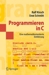 Cover image: Programmieren in C 9783540453833