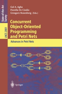 Cover image: Concurrent Object-Oriented Programming and Petri Nets 1st edition 9783540419426