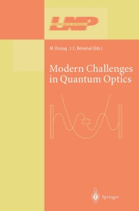 Titelbild: Modern Challenges in Quantum Optics 1st edition 9783540419570