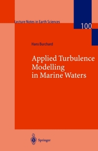 Omslagafbeelding: Applied Turbulence Modelling in Marine Waters 9783540437956