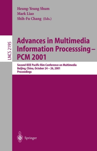 Imagen de portada: Advances in Multimedia Information Processing — PCM 2001 1st edition 9783540426806