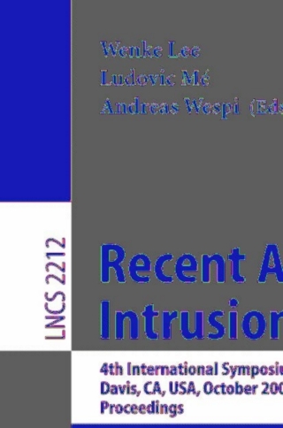 صورة الغلاف: Recent Advances in Intrusion Detection 1st edition 9783540427025