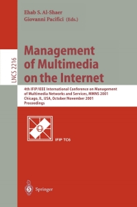 Immagine di copertina: Management of Multimedia on the Internet 1st edition 9783540427865
