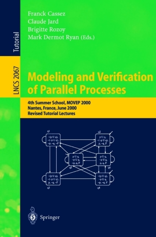 Cover image: Modeling and Verification of Parallel Processes 1st edition 9783540427872