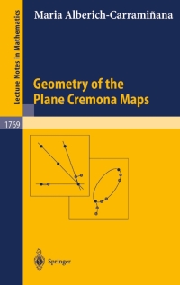 Imagen de portada: Geometry of the Plane Cremona Maps 9783540428169