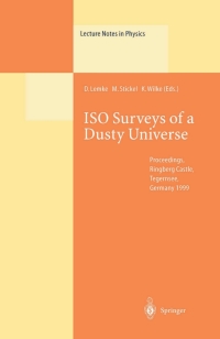 Immagine di copertina: ISO Surveys of a Dusty Universe 1st edition 9783540674795