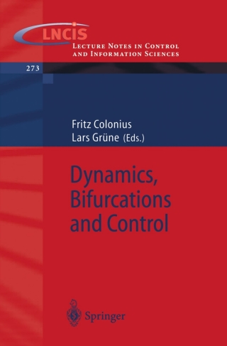 Cover image: Dynamics, Bifurcations and Control 1st edition 9783540428909