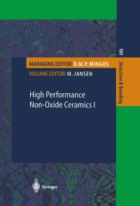 Cover image: High Performance Non-Oxide Ceramics I 1st edition 9783540431312