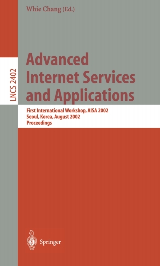 Omslagafbeelding: Advanced Internet Services and Applications 1st edition 9783540439684