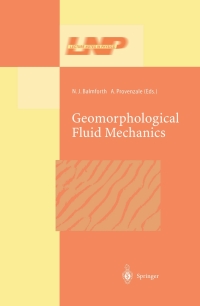 Cover image: Geomorphological Fluid Mechanics 1st edition 9783540429685