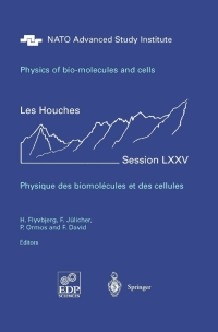 Cover image: Physics of Bio-Molecules and Cells 1st edition 9783540441328