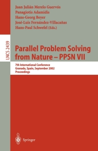 Imagen de portada: Parallel Problem Solving from Nature - PPSN VII 1st edition 9783540441397