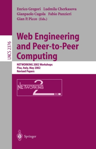Titelbild: Web Engineering and Peer-to-Peer Computing 1st edition 9783540441779