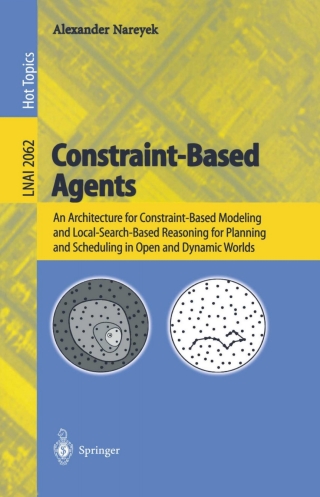 Cover image: Constraint-Based Agents 9783540422587