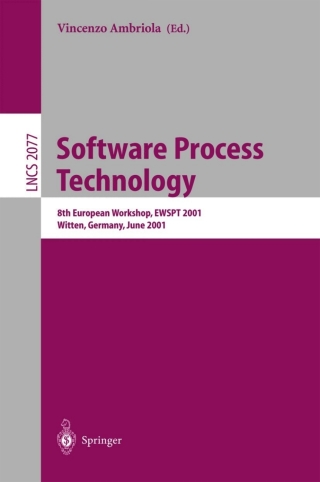 表紙画像: Software Process Technology 1st edition 9783540422648