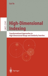 Cover image: High-Dimensional Indexing 9783540441991