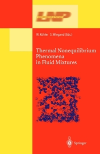 Imagen de portada: Thermal Nonequilibrium Phenomena in Fluid Mixtures 1st edition 9783540432319