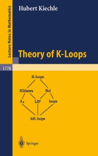 Titelbild: Theory of K-Loops 9783540432623