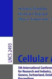 Immagine di copertina: Cellular Automata 1st edition 9783540443049