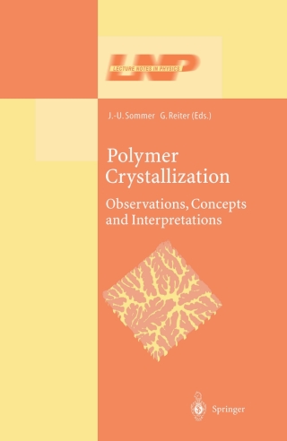 Cover image: Polymer Crystallization 1st edition 9783540443421