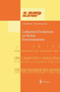 Cover image: Coherent Evolution in Noisy Environments 1st edition 9783540443544