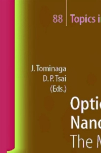 Cover image: Optical Nanotechnologies 1st edition 9783540440703
