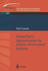 Cover image: Hankel Norm Approximation for Infinite-Dimensional Systems 9783540433279