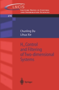 Omslagafbeelding: H_infinity Control and Filtering of Two-Dimensional Systems 9783540433293