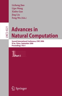 Titelbild: Advances in Natural Computation 1st edition 9783540459019