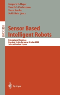 Cover image: Sensor Based Intelligent Robots 1st edition 9783540433996