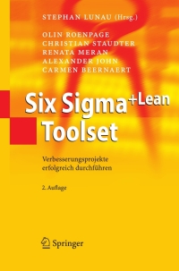 Cover image: Six Sigma+Lean Toolset 2nd edition 9783540460541