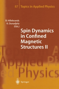 Cover image: Spin Dynamics in Confined Magnetic Structures II 1st edition 9783540440840