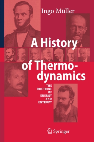 Imagen de portada: A History of Thermodynamics 9783642079641