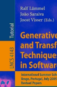 صورة الغلاف: Generative and Transformational Techniques in Software Engineering 1st edition 9783540457787
