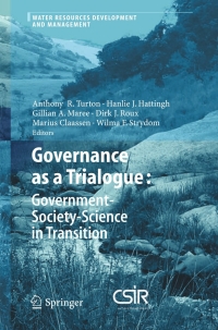 Cover image: Governance as a Trialogue: Government-Society-Science in Transition 1st edition 9783540462651