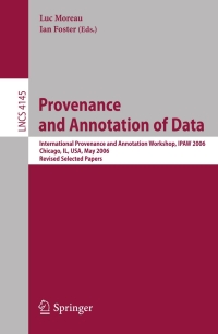 Omslagafbeelding: Provenance and Annotation of Data 1st edition 9783540463023