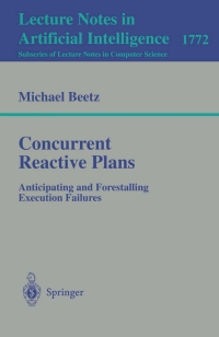 Cover image: Concurrent Reactive Plans 9783540672418